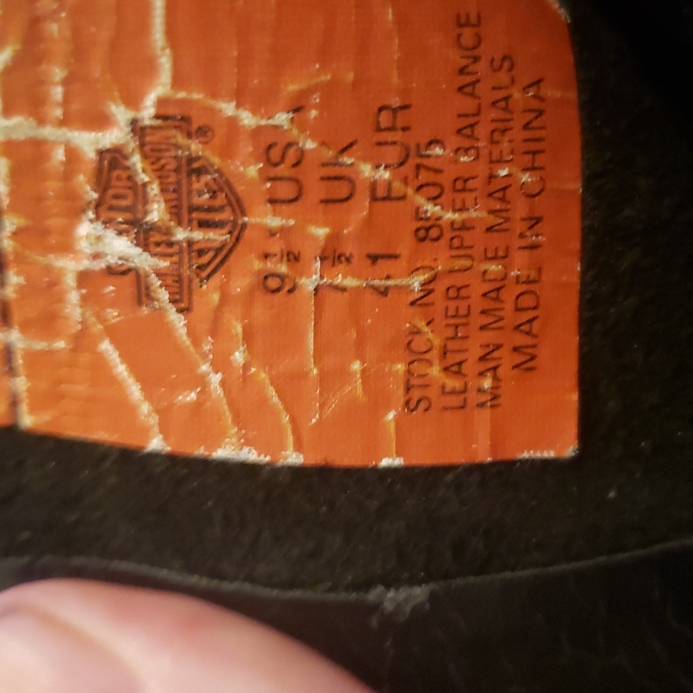Amazing Harley Davidson boots 9.5 us - Picture 7 of 7